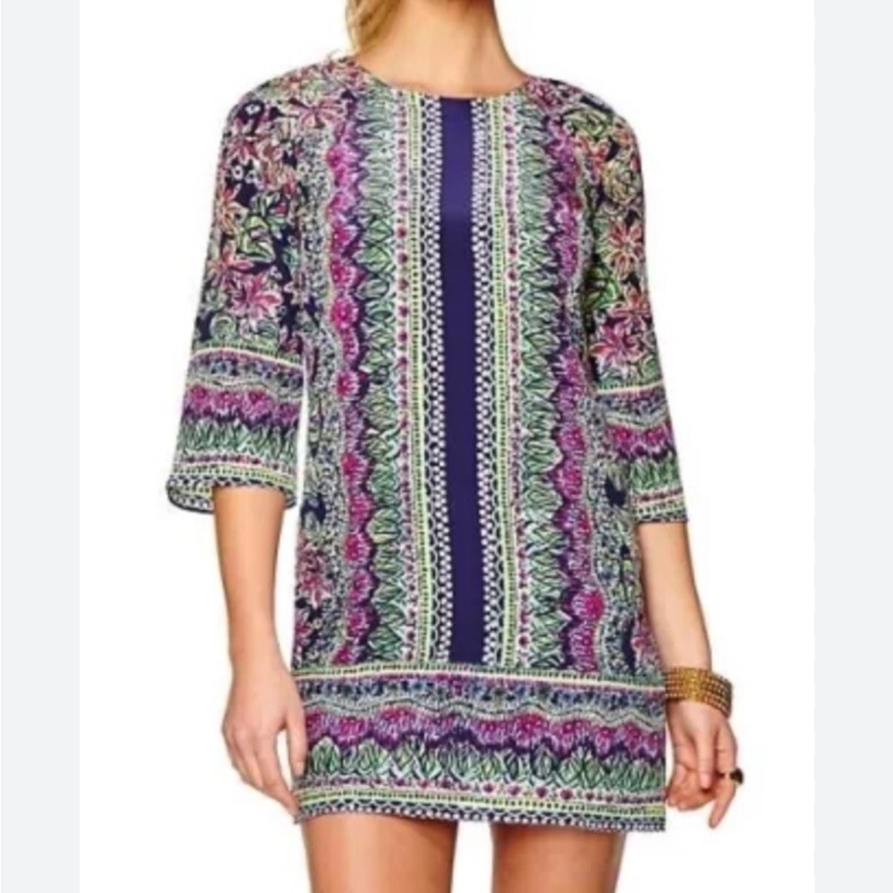 LILLY PULITZER Rylee Silk Dress Size 4
